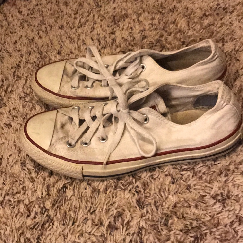 White Converse Sneakers